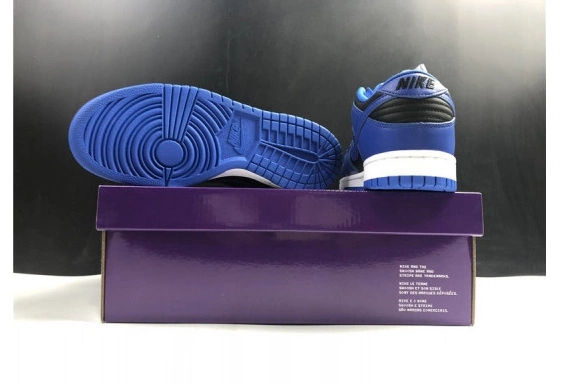 Dunk Retro Low Black Nike Hyper (2021) DD1391-001 Cobalt 1103